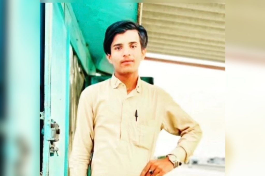Dashtyari: Arrest of a 16-Year-Old Baloch Teenager by Security Forces