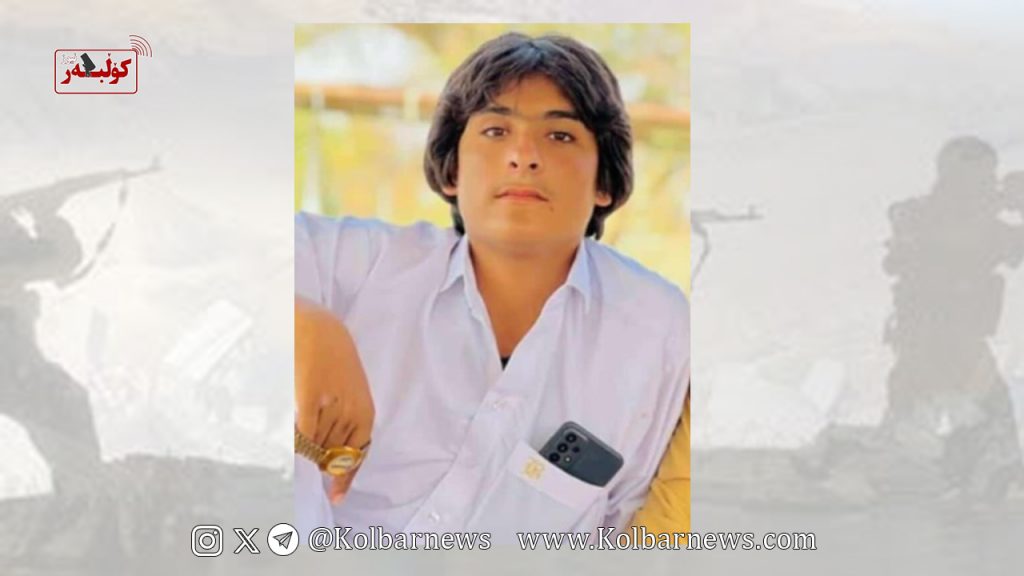 Hirmand: Death of a 16-Year-Old Baloch Teenager Due to Direct Gunfire by Military Forces