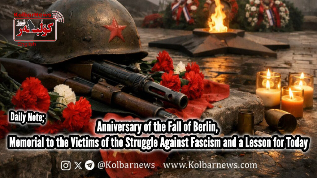Anniversary of the Fall of Berlin, Memorial to the Victims of the Struggle Against Fascism and a Lesson for Today